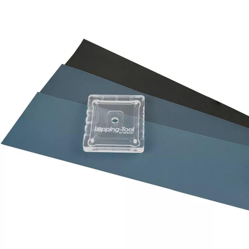 Lapping Tool 13th & 14th Gen. Intel CPU, Schleif-/Polierzubehör (transparent)
