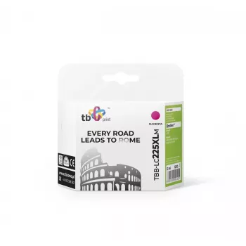 Ink. Kaz. TB kompatibel mit Brother LC225XL Magenta neu