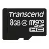 MicroSDHC-Karte Transcend 8GB Class 4 TS8GUSDC4