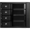 SilverStone SST-FS304-12G externes 3,5-Zoll-Gehäuse, 4-Bay – schwarz
