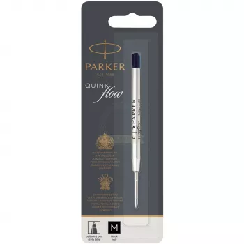 Parker Quinkflow Mine M schwarz Kugelschreiber (Blister)