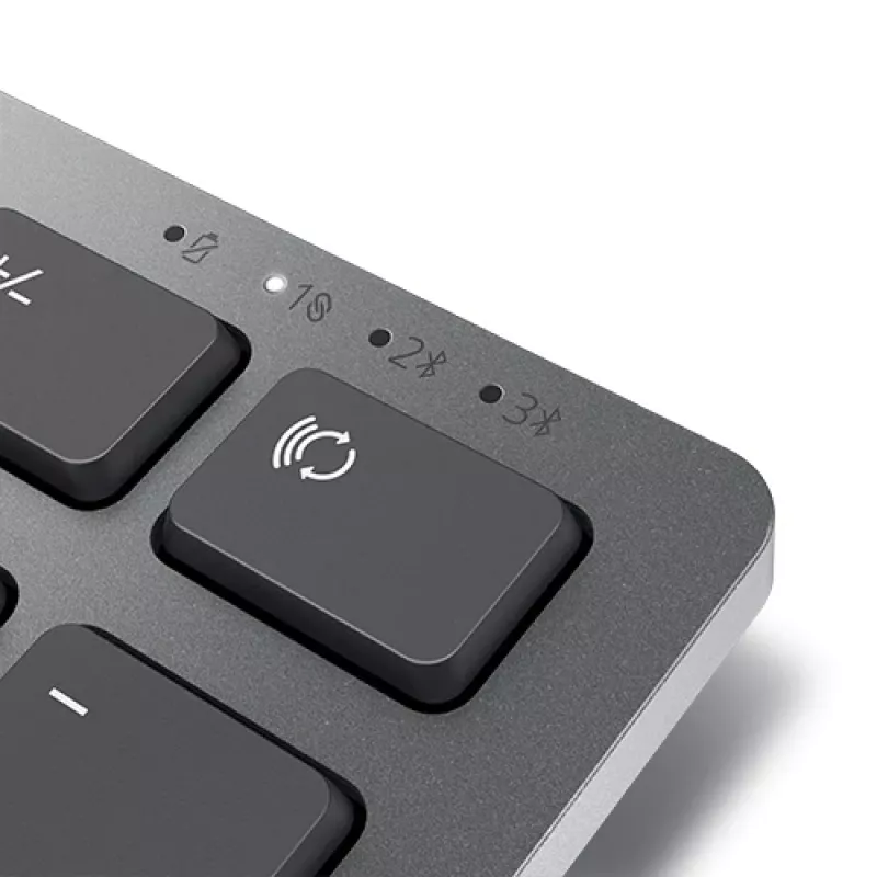 Kabelloses Tastatur-Maus-Set Dell KM7321W Titan Grau mit Batterien im Lieferumfang
