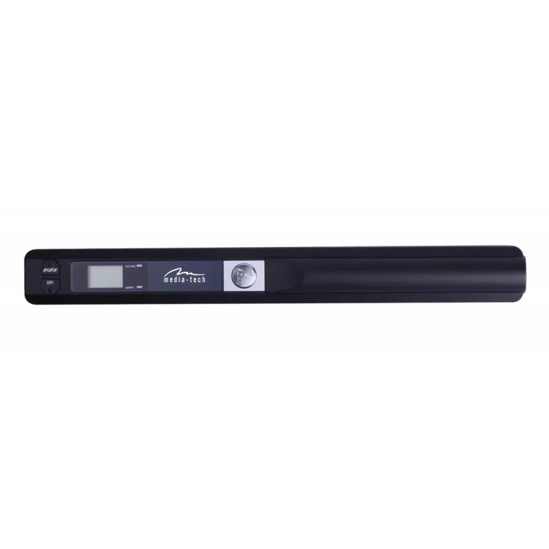 Pen-Scanner MEDIA-TECH MT4090, schwarz, LED-Anzeige, USB 2.0, MicroSD, AAA-Batterie