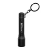 Schlüsselanhänger-Taschenlampe Ledlenser P3 Schwarz — kompakte Aluminium-LED-Taschenlampe, AAA, bis zu 130 lm, IP54, 3 Leistungsstufen