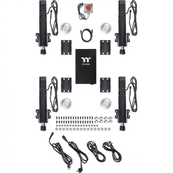 GM5 3DOF Motion System GSC-GM5-MSASBB-22, Standfuß schwarz, für GR500 Racing Sim Rig und GF500 Flight Rig