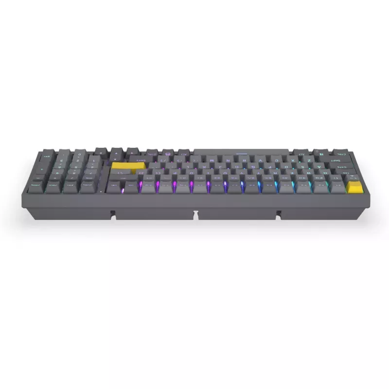 Celeris 1800, Gaming-Tastatur Grau, US-Layout, ENDORFY Yellow von Gateron