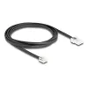 Telefonkabel DeLOCK 88036 RJ45 auf RJ11 2 m Schwarz