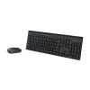 Rapoo 8110M kabelloses Multi-Mode Tastatur-Maus-Set, Schwarz