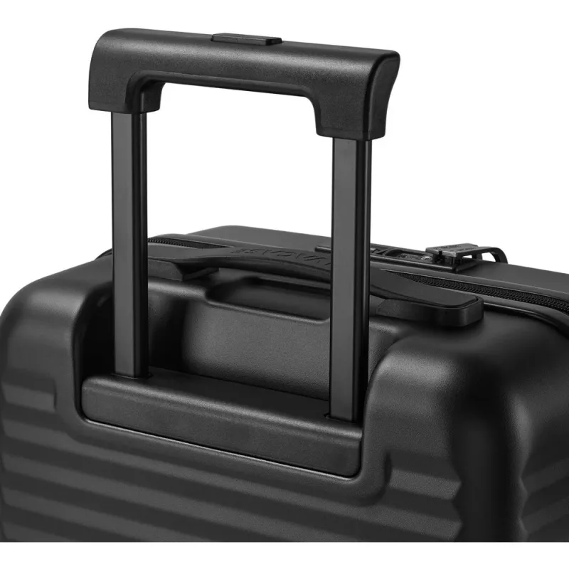 Kabinenkoffer Rivacase 8180 Clark ECO – Handgepäck, Hartschale, schwarz
