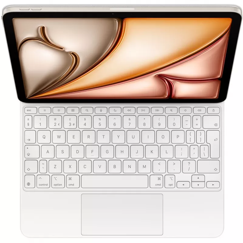 Apple Magic Tastatur QWERTY UK English Weiß Trackpad