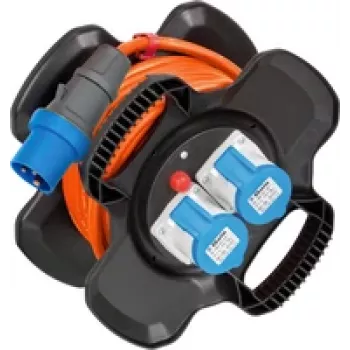 Brennenstuhl GummiKabelhaspel CEE für Camping/Maritim 10m (1169730101)