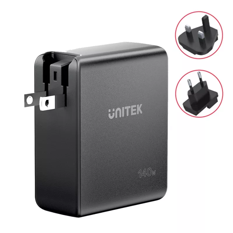 UNITEK P1115A Ladegerät für Mobilgeräte Schwarz