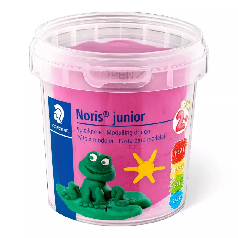 Modelliermasse Staedtler 813F SLE — Neonfarben Grün, Orange, Pink, Gelb, 1 Stück
