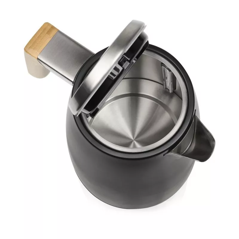 Wasserkocher Princess 1,7 L 3000 W, Edelstahlgehäuse, kabellos, beige/schwarz