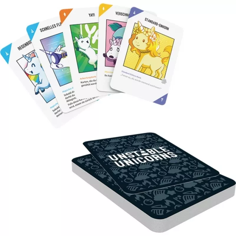 Unstable Unicorns, Kartenspiel