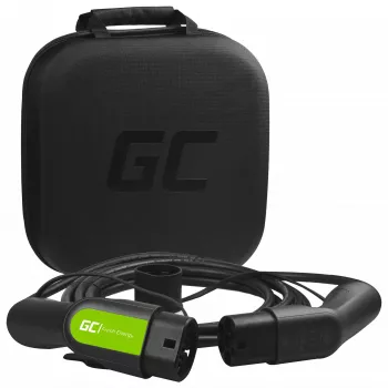 Ladekabel für Elektrofahrzeuge Grün Cell EV13 Schwarz Typ 2 5m