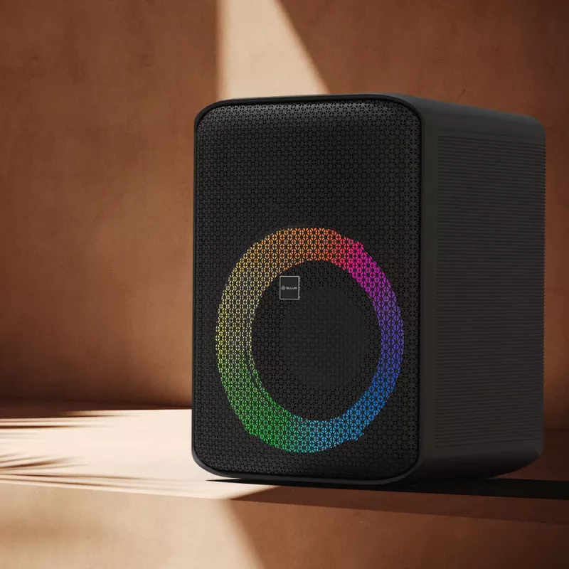 Tragbarer Lautsprecher Tellur Bluetooth Speaker Buzz, Schwarz