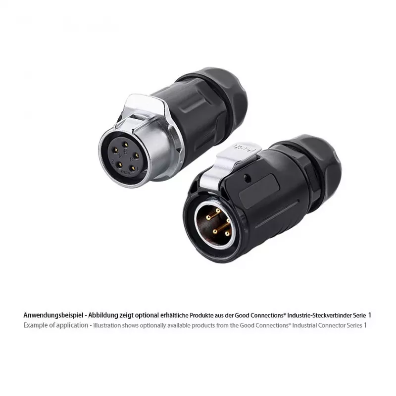 Good Connections Industrie-Plug S1 - Power 5-Pin M20