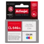 Activejet AC-546NX Druckertinte für Canon, Ersatz für Canon CL-546XL; Supreme; 15 ml; Farbe, Cyan, Magenta, Gelb