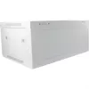 Wandmontierter Rackschrank ALLNET ALL-SMC6412GRAU 12U, 50 kg Tragfähigkeit, Schlüsselschloss, grau