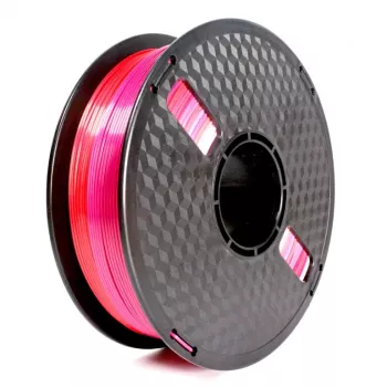 PLA 3D-Druck-Filament 1,75 mm 1 kg — Flashforge Gembird 3DP-PLA-SK-01-RP, Lila/Rot