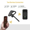 Kabelgebundenes/Bluetooth-Freisprechset YENKEE YHF F20BK – Headset mit Inline-Mikrofon für Anrufe und Audio