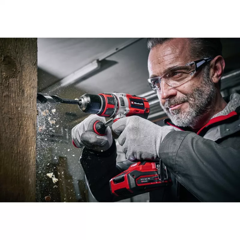 Einhell TP-CD 18/80 Li BL-Solo Keyless 1,41 kg Schwarz, Rot