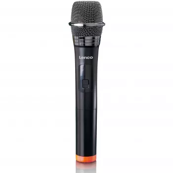 Bühnenmikrofon Lenco MCW-011BK
