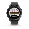 Garmin Fenix E 3,3 cm (1,3) AMOLED 47 mm Digital 416 x 416 Pixel Touchscreen Schwarz Wi-Fi GPS (Satellit)