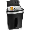 Peach PS600-10 Aktenvernichter Mikrogeschnittene Zerkleinerung 63 dB Schwarz, Silber