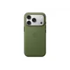 Cover Apple iPhone 17 Pro TechWoven Case mit MagSafe Grün