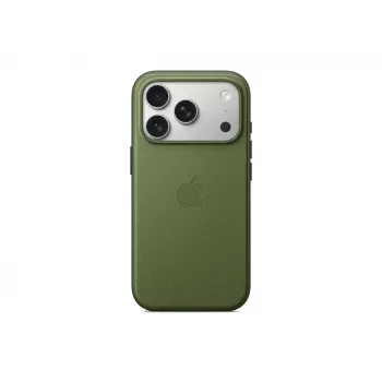 Cover Apple iPhone 17 Pro TechWoven Case mit MagSafe Grün