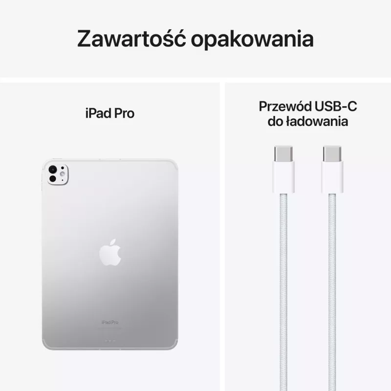 Apple iPad 11-inch Pro WiFi + Cellular 2TB mit Nano-Texturglas – Silber