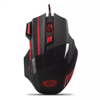 Esperanza EGM201R Maus USB Typ-A Optisch 2400 DPI Rechtshänder