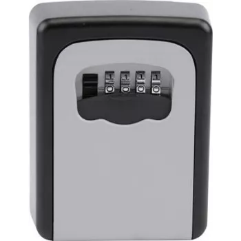 Olympia ST 100 - Aluminium - Schwarz - Grau - Zahlenschloss - 90 x 40 x 122 mm - 483 g (7030)