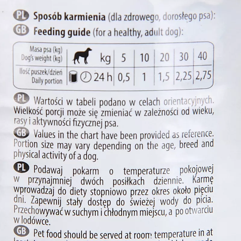 Nassfutter für Hunde Dolina Noteci Forelle Adult 800 g — getreidefrei, 12% Protein, 6% Fett