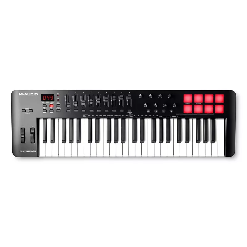 M-AUDIO Oxygen 49 (MKV) MIDI-Tastatur 49 Tasten USB Schwarz