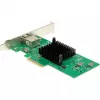 Schnittstellenkarte Inter-Tech ST-7267 PCIe RJ-45 10 Gbit/s Grün Silber