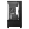 PC Midi Tower DeepCool CG380 3F – Schwarz, 235×437×451 mm, unterstützt 2x120 mm Seiten- + 1x120 mm Rücklüfter, Netzteil unten, 2,5-Zoll-/3,5-Zoll-HDD
