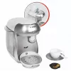 Kaffeemaschine KLEIN Bosch Tassimo 9231 – Spielzeug-Kaffeemaschine, silber, Kinder-Rollenspiel