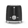 Toaster Smeg 50's Style TSF01BLMEU 2 Scheiben Schwarz Edelstahl