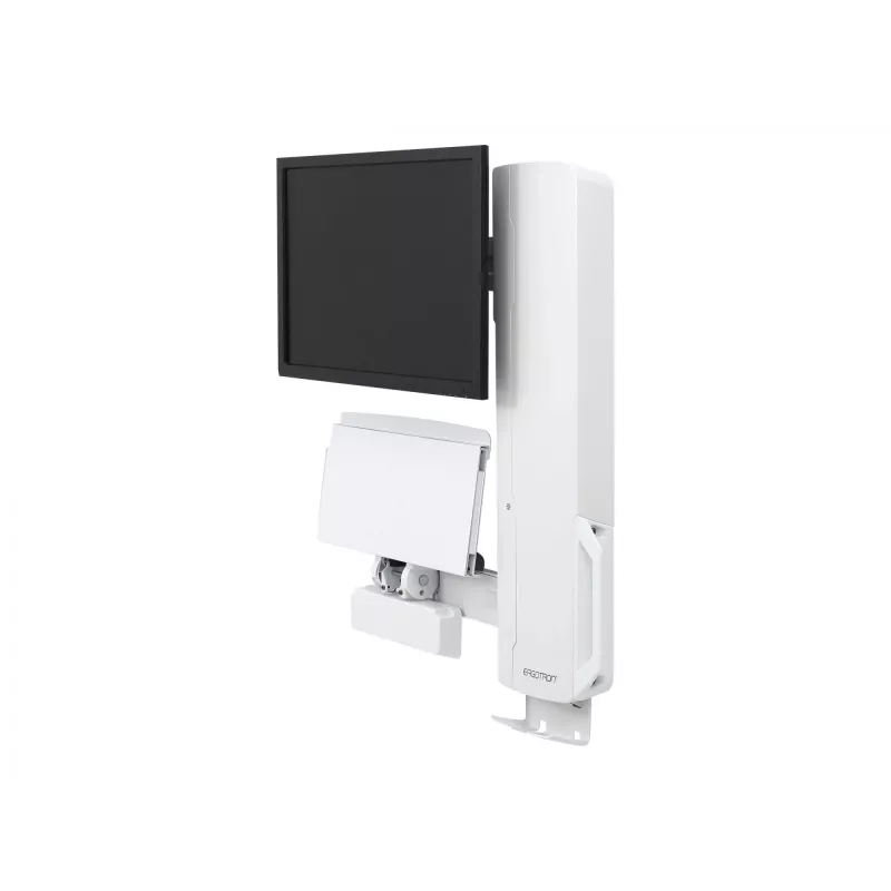 Monitorhalterung Ergotron 61-081-062 61 cm (24 Zoll) Wand Weiß