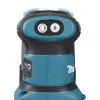 Makita DBO480Z tragbarer Schwingschleifer, Exzenterschleifer, 14000 OPM, Schwarz, Blau, 210 W