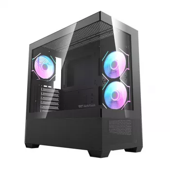 Darkflash DS900 AIR Computergehäuse, ATX, schwarz