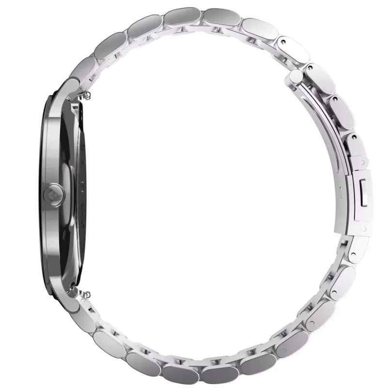 Smartwatch Garett Quantum — Edelstahl Silber