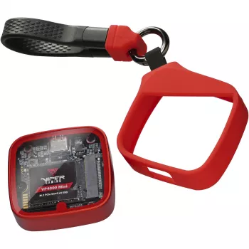 Externes M.2-NVMe-Gehäuse PATRIOT EV330U31CK für 2230 SSD, USB Type-C 3.2 Gen2 10 Gbit/s
