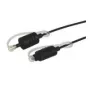 Wentronic goobay AVK 224-0100 - Digitales Audiokabel (optisch) - Mini-TOSLINK (M) auf TOSLINK (M) - 1 m (51224)