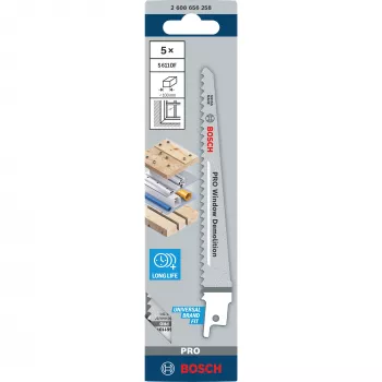 Bosch S 611 DF Heavy Sägeblatt für Holz und Metall Säbelsägeblätter