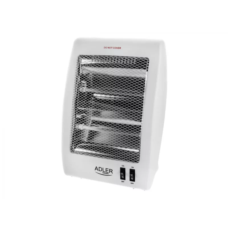 Adler | Heizgerät | AD 7709 | Halogen-Heizgerät | 800 W | Anzahl der Leistungsstufen 2 | Weiß