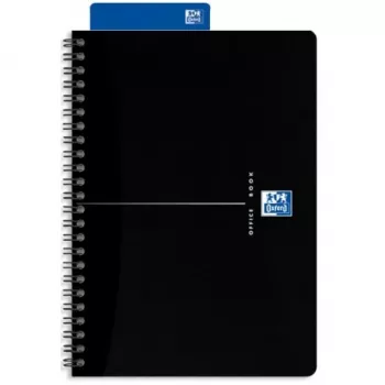 Schreibheft Oxford 100102565 A5 Schwarz Blue